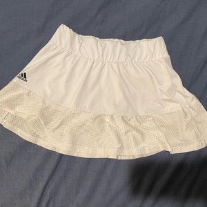 Adidas White Tennis Skirt Size M